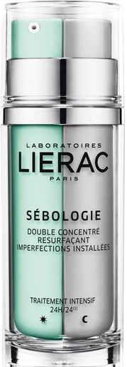 Lierac Sébologie Resurfacing  Dubbel Concentraat 2x15ml | Nachtverzorging