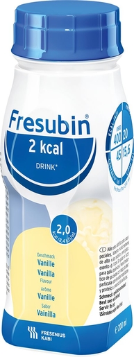 Fresubin 2kcal Drink Vanille 4x200ml | Orale voeding