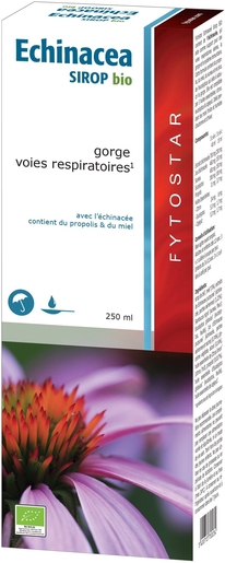 Fytostar Sirop Echinacea Propolis 250ml | Défenses naturelles