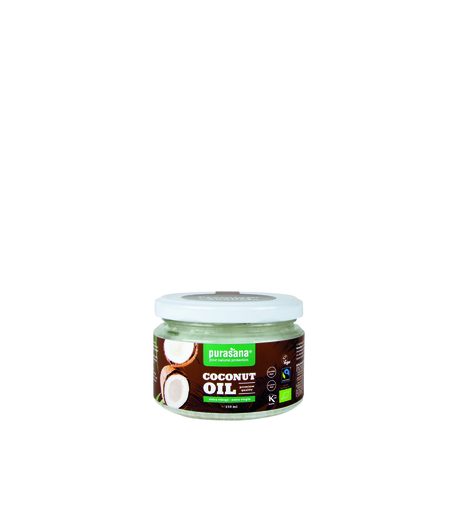 Purasana Kokos noot olie extra vierge 250 ml | Bioproducten