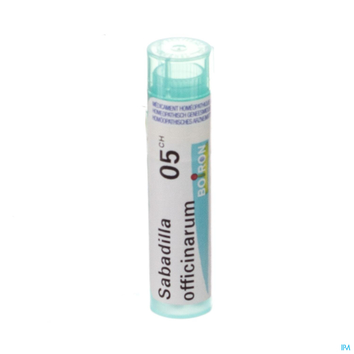 Sabadilla Officinarum 5CH Granules 4g Boiron | Granules - Globules