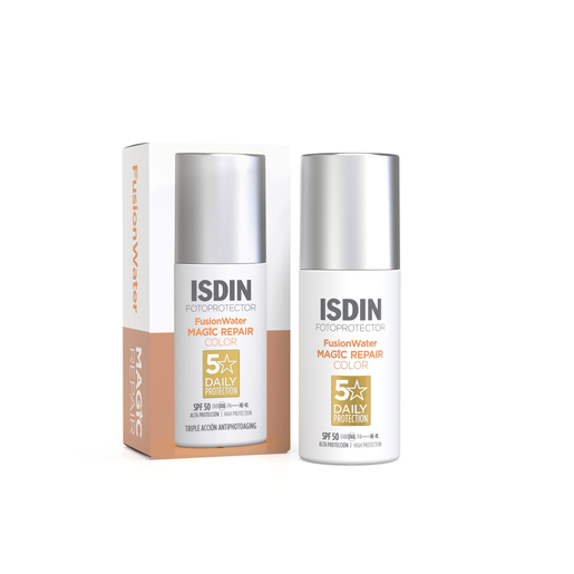 ISDIN Fotoprotector FusionWater Magic Repair Color SPF50 50 ml | Zonneproducten