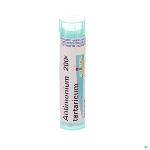 Antimonium Tartaricum 200K Granules 4g Boiron | Granules - Globules