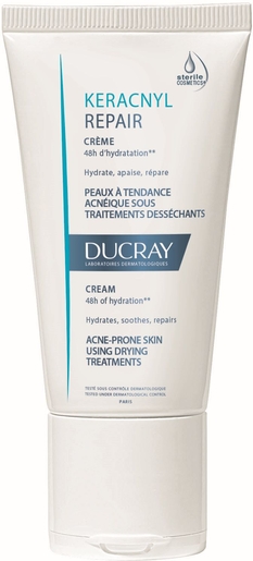 Ducray Keracnyl Repair Crème 50ml | Acné - Imperfections