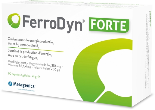 FerroDyn Forte 90 Gélules | Forme - Energie