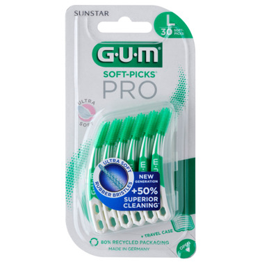 GUM Soft-Picks Pro Large 40 Stuks | Mondhygiëne