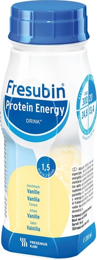 Fresubin Protein Energy Drink Vanille 4x200ml | Nutrition orale