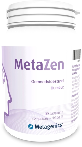 MetaZen 30 Tabletten | Stress - Ontspanning