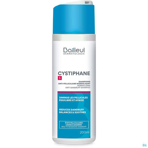 Cystiphane Shampooing Anti-Pelliculaire Normalisant 200ml | Visage & corps