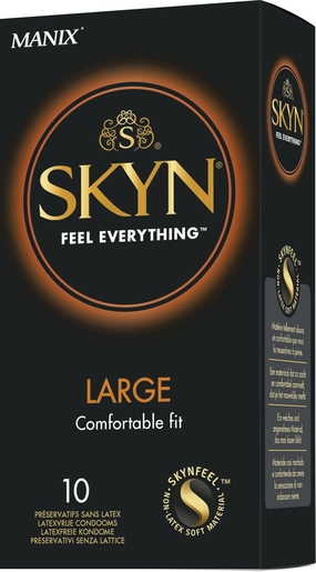 Manix Skyn Large Condooms 10 | Condooms