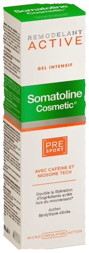 Somatoline Cosmetic Active Pre-Sport Gel Remodelant Intensif 150ml | Minceur - Fermeté - Ventre plat