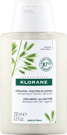 Klorane Shampooing Extra-Doux Lait d&#039;Avoine 100ml | Shampooings