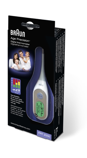 Braun Digitale Stickthermometer Met Age Precision (ref PRT 2000) | Thermometers