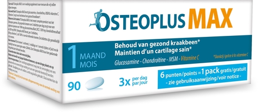 Osteoplus Max 1 Maand 90 Tabletten | Gewrichten