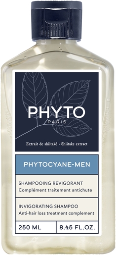 Phyto Phytocyane Men Shampooing Revigorant 250ml | Chute des cheveux homme