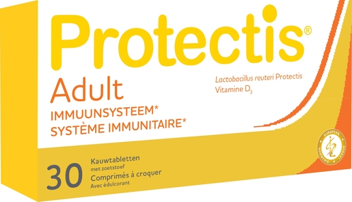 Protectis Adult 30 Comprimés à Croquer | Défenses naturelles - Immunité