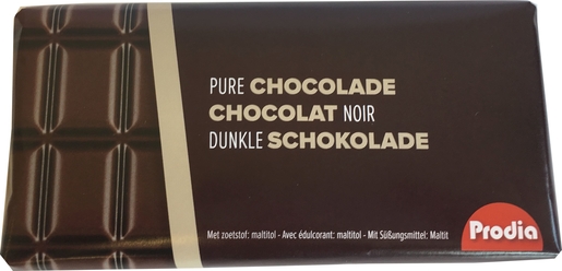 Prodia Chocolat Noir85g | Pour diabétiques