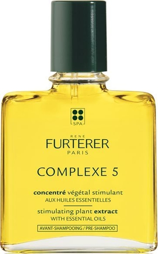 René Furterer Complexe 5 Concentré Végétal Stimulant 50ml | Soins nutritifs et regénérants