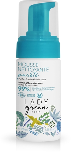 Lady Green Reinigende Mousse Zuiverheid 100 ml | Make-upremovers - Reiniging