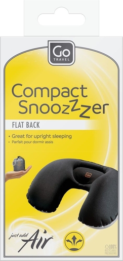Go Travel Opblaasbaar Kussen Compact Snoozer | Comfort