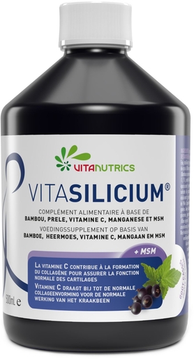 Vitanutrics Vitasilicium 500 ml | Gewrichten - Spieren