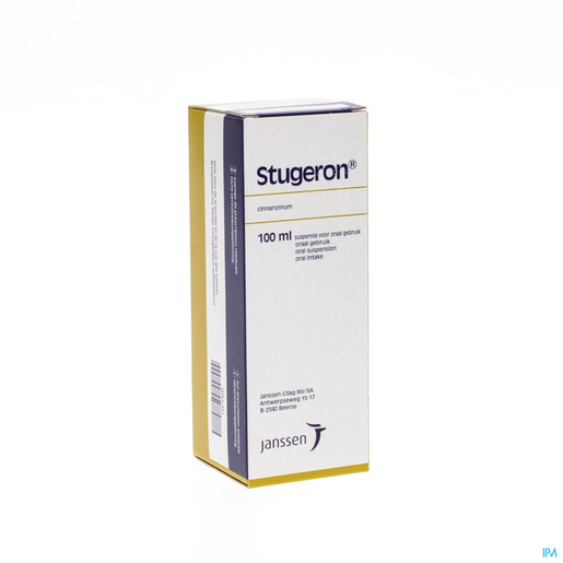Stugeron 75mg/ml Gouttes 100ml | Circulation cérébrale