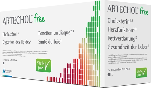 Artechol Free 180 Gélules | Foie