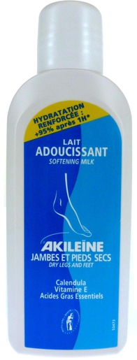 Akileine Verzachtende melk Droge Benen en Voeten 200ml | Droge voeten