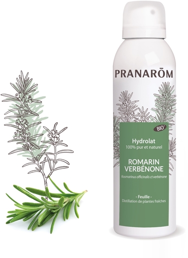 Pranarom Hydrolaat Rozemarijn Verbenon Bio 150 ml | Schoonheid van de huid