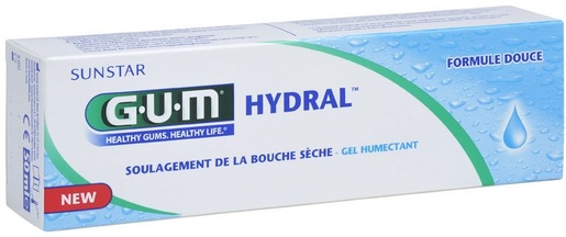 GUM Hydral Bevochtigende Mondgel 50ml | Droogte