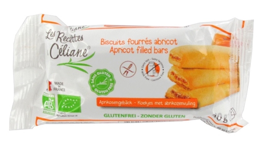 Celiane Biscuit Fourres Abricot Bio 2x20g | Produits Bio