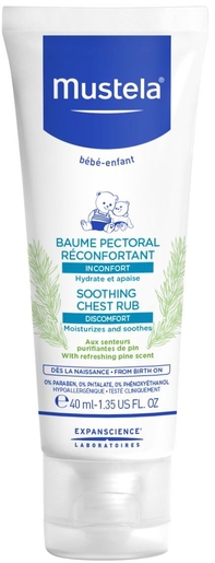 Mustela Baume Pectoral Réconfortant 40ml | Confort - Relaxation