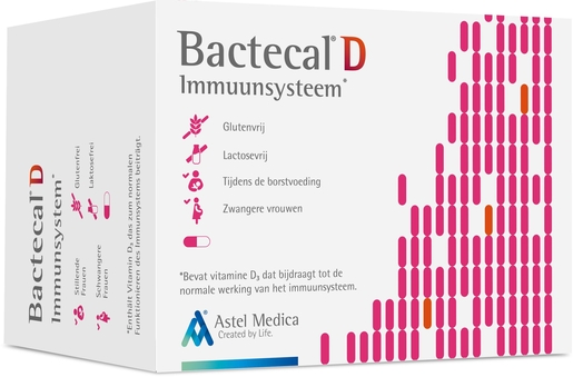 Bactecal D Immuunsysteem 60 Capsules | Natuurlijk afweersysteem - Immuniteit