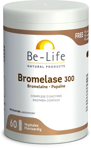 Be-Life Bromelase 300 60 Gélules | Divers