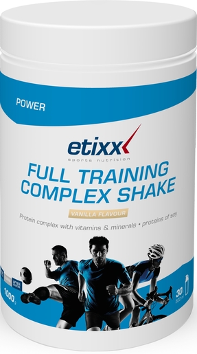 Etixx Full Training Complex Shake Poudre Vanille 1kg | Masse musculaire
