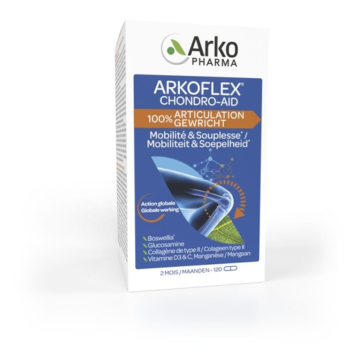Arkoflex Chondro-Aid 100% Articulations 120 Capsules | Articulations
