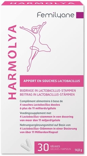 Femilyane Harmolya Lactobacillus 2x15 Capsules | Welzijn voor vrouwen