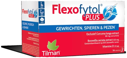 Flexofytol Plus Gewrichten Spieren Pezen Kurkuma 56 Tabletten | Gewrichten