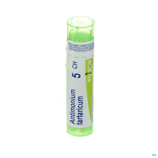 Antimonium Tartaricum 5CH Granulen 4g Boiron | Granulaat - Druppels