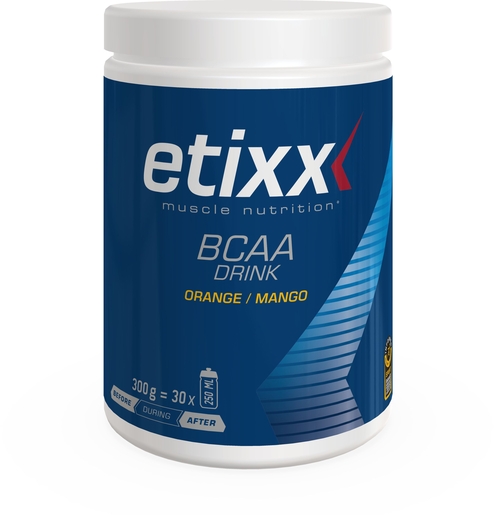 Etixx BCAA Poudre Orange-Mangue 300g | Récupération