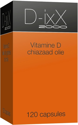 D-ixX 2000 120 Capsules | Vitaminen D