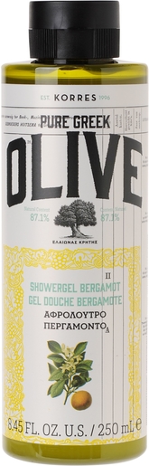 Korres Kb Gel Douche Olive Bergamote250ml