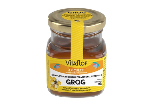 Vitaflor Grog Traditionele Formule Honing Pot 100g | Honing