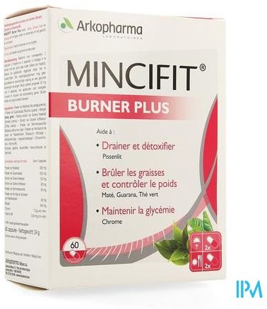 Mincifit Burner Plus 60 Capsules | Contrôle du poids
