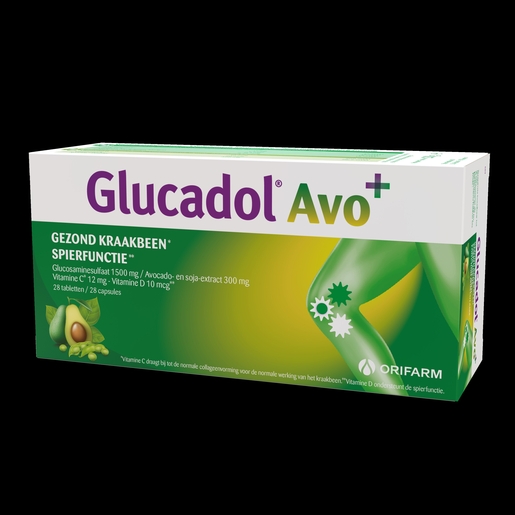 Glucadol AVO+ 28 tabletten + 28 Capsules | Gewrichten - Artrose