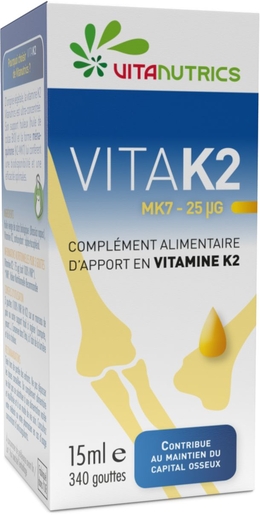 Vitanutrics Vitak2 Druppels 15 ml | Vitamine K
