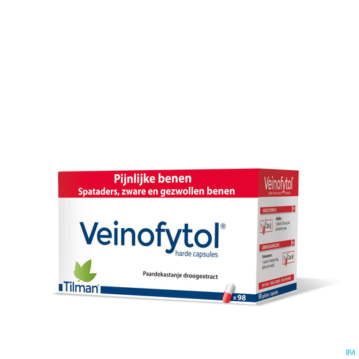 Veinofytol 50mg 98 Capsules | Zware benen