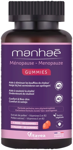 Manhae Menopause 60 Gummies | Ménopause