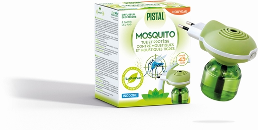 Pistal Mosquito Diffuseur Electrique | Anti-Moustiques - Insectes