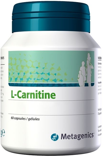 L-Carnitine 60 Capsules | Conditie - Energie